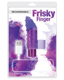 Rechargeable Frisky Finger Massager Purple - iVenuss