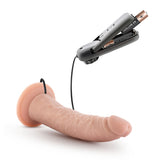 Dr. Skin Dr. Dave 7in Vibrating Cock W- Suction Cup Vanilla - iVenuss