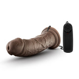 Dr. Skin Dr. Joe 8in Vibrating Cock W- Suction Cup Chocolate - iVenuss