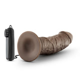 Dr. Skin Dr. Joe 8in Vibrating Cock W- Suction Cup Chocolate - iVenuss