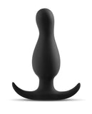 Anal Adventures Platinum Curve Plug Black - iVenuss