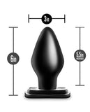 Anal Adventures Xxl Plug Black - iVenuss