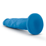 Neo 7.5 Dual Density Cock Neon Blue " - iVenuss