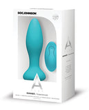 A-play Rimmer Experienced Anal Plug Rechargeable W- Remote Teal - iVenuss