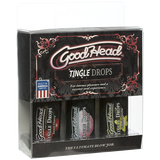 Goodhead Tingle Drops 3 Pk 1 Oz French Vanilla Sweet Cherry And Cotton Candy - iVenuss