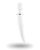 Satisfyer Wand-er Woman White- Chrome