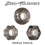 Zero Tolerance Triple Thick Cock Ring Trio - iVenuss