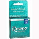 Kimono Microthin W- Aqua Lube 3pk - iVenuss