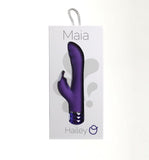 Hailey Silicone Rabbit Purple - iVenuss