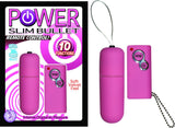 Power Slim Bullet Remote Control Pink - iVenuss