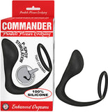 Commander Prostate Pleaser Cockring Black - iVenuss