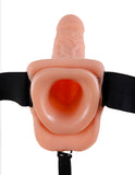 Fetish Fantasy 9 Hollow Strap On W-balls Flesh " - iVenuss