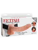 Fetish Fantasy 9 Hollow Strap On W-balls Flesh " - iVenuss