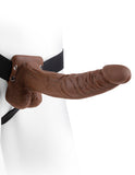 Fetish Fantasy 9 Hollow Strap On W-balls Brown " - iVenuss