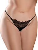 Hookup Panties Lace Peek-a-boo Xl-xxl