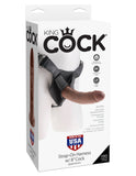 King Cock Strap On Harness W-8 Cock Brown " - iVenuss