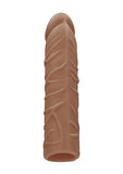 Realrock Penis Sleeve 7in Tan