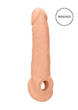 Realrock Penis Sleeve 9in Flesh