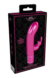 Royal Gems Dazzling Pink Rechargeable Silicone Bullet