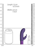 Royal Gems Dazzling Purple Rechargeable Silicone Bullet