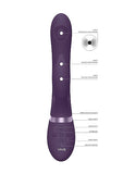 Vive Aimi Pulse Wave & G-spot Rabbit Purple