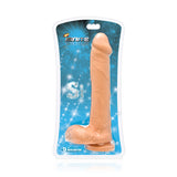 Ignite Cock W-balls 9in Flesh W-suction Cup - iVenuss