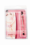 Tweezer Clit Clamp W-pink Beads - iVenuss