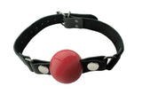 Nickel Free Silicone Ball Gag Large Red - iVenuss