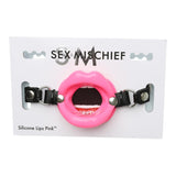 Sex & Mischief Silicone Lips Pink - iVenuss