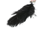 Ostrich Feather Black - iVenuss