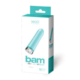 Vedo Bam Rechargeable Bullet Tease Me Turquoise - iVenuss