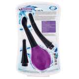 Cloud 9 Fresh + Deluxe Anal Soft Tip Enema Douche 11.8 Oz W- 3 Soft Nozzle Tips - iVenuss