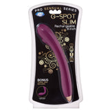 Cloud 9 Rechargeable G-spot Slim 8in Single Motor Plum - iVenuss