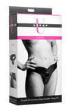 Strap U Crave Double Penetration Faux Leather Strap On - iVenuss