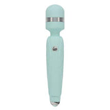 Pillow Talk Cheeky Wand Vibe W-swarovski Crystal Teal