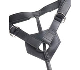 King Cock Strap On Harness W- 9 Cock Tan "